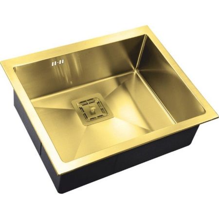 Кухонная мойка ZorG Bronze SZR-5844 BRONZE Бронза, артикул SZR-5844 BRONZE