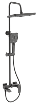 Душевая система BELZ B24507-3, оружейная сталь
