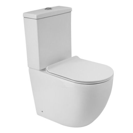 Унитаз-компакт безободковый BELBAGNO AMANDA, артикул BB902SC