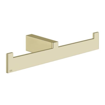 GESSI  INVERSO ACCESSORIES Настенный полотенцедержатель двойной, цвет: Brass Brushed PVD, артикул 20915#727