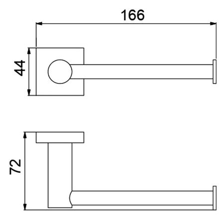 Держатель туалетной бумаги Timo Selene 12035/03 Черный, артикул 12035/03