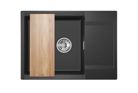 Кухонная мойка Granula 7003, ЧЁРНЫЙ, артикул 7003, ЧЁРНЫЙ
