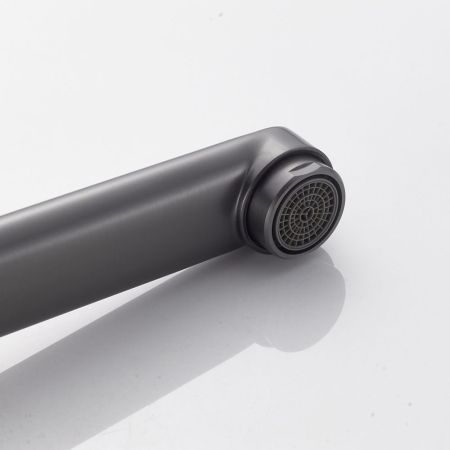 Смеситель для ванны Shevanik S4322T, оружейная сталь