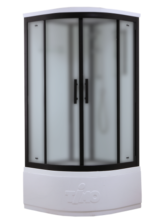 Душевая кабина Timo Standart Black Fabric T-6690BF, 90x90x220, артикул T-6690BF