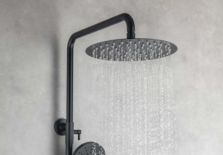 Душевая система 3jet 250мм AQUATEK Reno AQ2046MB, артикул AQ2046MB