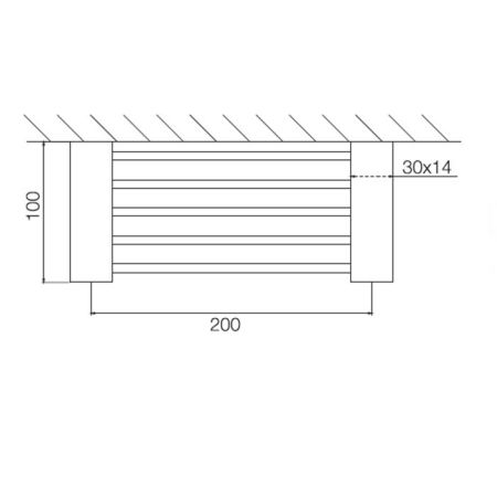 Fima Carlo Frattini Quadra Мыльница в душевую кабину, цвет: чёрный матовый, артикул F6028NS