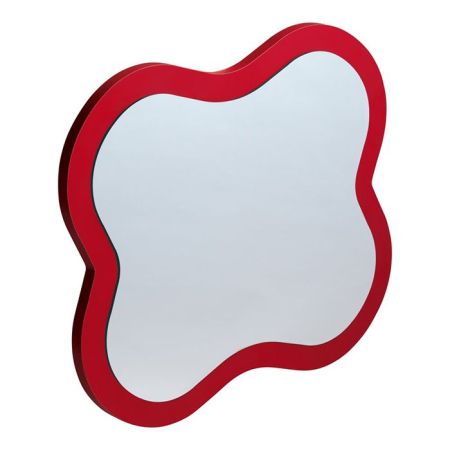 LAUFEN Florakids Зеркало 435x21x383 мм, «цветок», красный, артикул 4.6160.1.003.469.1