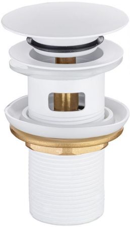 Донный клапан Allen Brau Priority 5.31023-21 белый матовый, артикул 5.31023-21