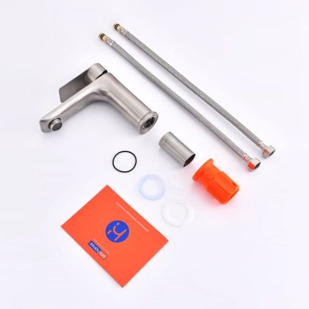 Смеситель для раковины Prohanss P35.10.05, сатин