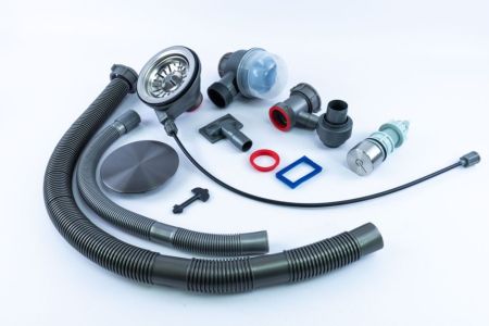 Сифон для кухонной мойки Fmark (F-SL-L777), артикул F-SL-L777