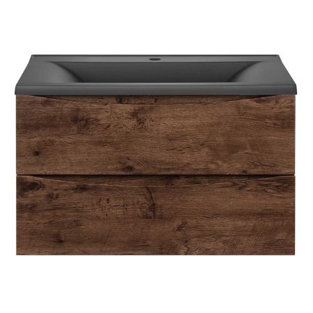 База под раковину Mia 750 подвесная, 2 выкатных ящика soft close, R.Wood, артикул VMC-2MA750RW