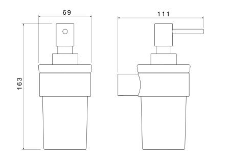 Дозатор AQUATEK AQ4405CR ЛИРА Дозатор AQUATEK AQ4405CR ЛИРА