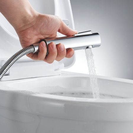 Гигиенический душ со смесителем Shevanik S4105-1, хром