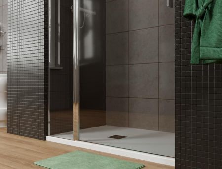 Душевая дверь Allen Brau Priority 140 3.31010.00G хром, артикул 3.31010.00G