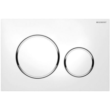 Смывная клавиша GEBERIT SIGMA 115.882.KJ.1 (два режима слива, механическое, белый/хром) , шт Смывная клавиша GEBERIT SIGMA 115.882.KJ.1 (два режима слива, механическое, белый/хром) , шт