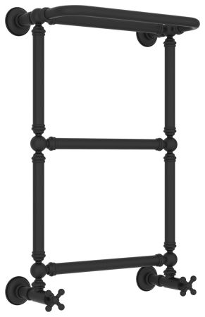 Полотенцесушитель водяной "Ренессанс 1386" 660х400 (МУАР Темный Титан), артикул 15-0281-6640