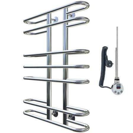 Электрический полотенцесушитель Тругор Легенда элТЭН 80x60 Хром