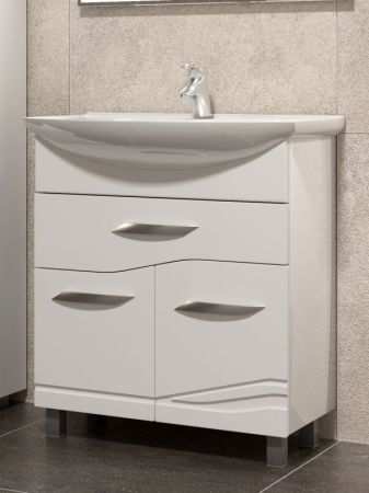 Тумба под раковину Vigo Martina 65 Белая, артикул Martina-1-650(Стиль)