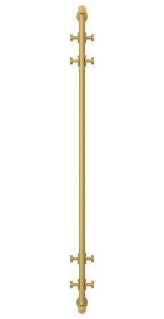 Полотенцесушитель водяной "Хорда ПП" 1200х195 (Матовое ЗОЛОТО), артикул 032-4124-1200