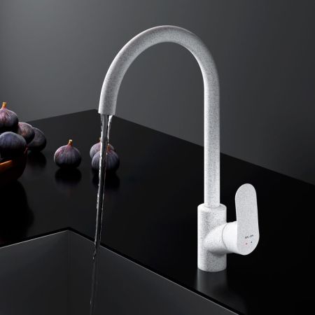 F8007133 Like смеситель для кухни, элегантный белый, шт