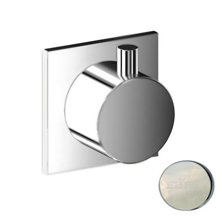 Запорный вентиль Webert Elio EL690101345, никель, артикул EL690101345