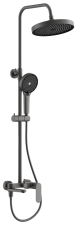 Душевая система BELZ B24713-3, оружейная сталь, артикул B24713-3