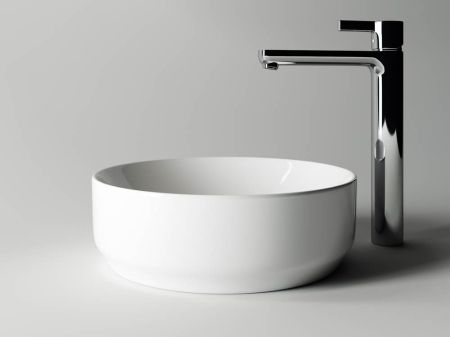 Умывальник чаша накладная круглая Element 355*355*125мм CN6005, артикул CN6005