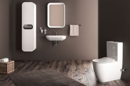 Унитаз компакт Creavit Free FE360-11CB00E-0000 Белый без бачка и сиденья, артикул FE360-11CB00E-0000