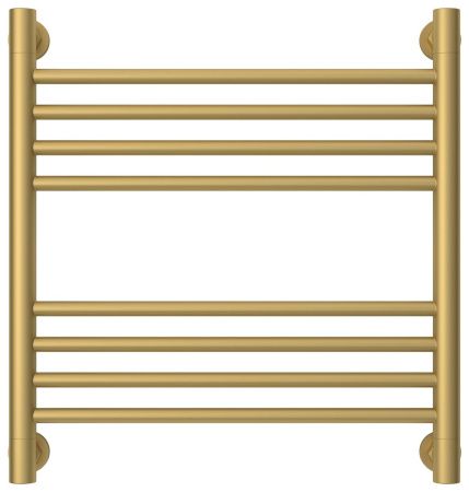 Полотенцесушитель водяной "Богема+" прямая 500х500 (Матовое ЗОЛОТО)