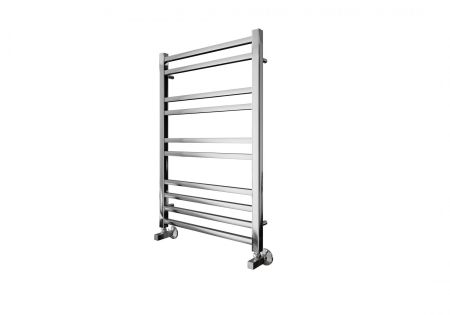 Полотенцесушитель водяной Aquatek (Акватек) Альтаир П10 500х800 мм, подключение нижнее/диагональное, сверхпрочная пищевая нержавеющая сталь AISI 304L, гарантия 10 лет, артикул AQ KK1080CH