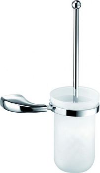 Sanibano Apolo, настенный стеклянный ёрш, цвет хром