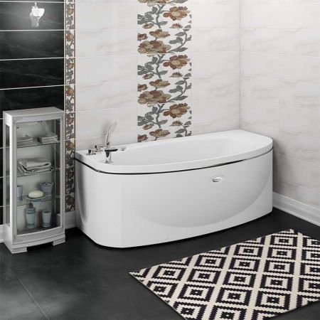 Акриловая ванна Radomir Неаполи 180x85 1-01-0-0-1-031 Белая без гидромассажа, артикул 1-01-0-0-1-031