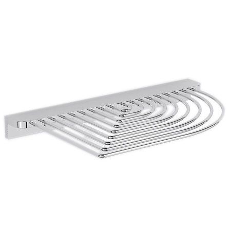 Угловая полочка SMART из проволоки, латунь, 200x20x123 мм, хром, Sapho, артикул 70360