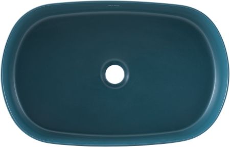 Раковина накладная Allen Brau Fantasy 55 4.11022.PT петроль, артикул 4.11022.PT