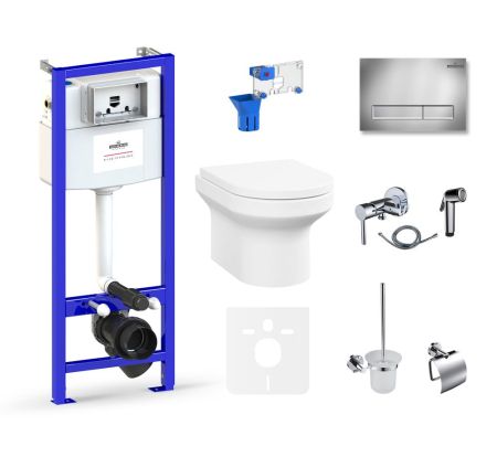 Комплект 10 в 1 Lavinia Boho Grance Hill Rimless 75110740, премиум с пластиковой клавишей, артикул 75110740