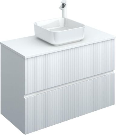 Тумба под раковину Aquanet Джейн 100 белый матовый, артикул 00313288