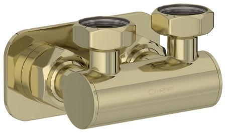 Модуль 2х3/4" угловой EU50 (Шампань) Модуль 2х3/4" угловой EU50 (Шампань)