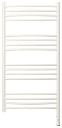 Полотенцесушитель, Сунержа, Богема 3.0, выгнутая, электрический, ширина, мм-532, глубина, мм-103, высота, мм-1124, межосевое расстояние-500, нагревательный элемент-ТЭН, подключение-нижнее справа, электрокомплект-МЭМ, мощность, Вт-300, материал-нержавеющая