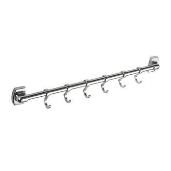 Планка с крючками для полотенец D-Lin D201810, хром