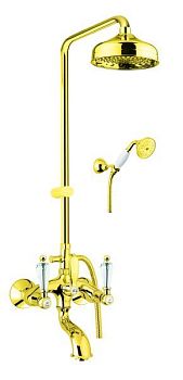 Душевая система Fiore GIOIELLI (SWAROVSKI®) 08OO0615, золото