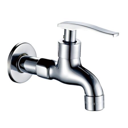 Кран на одну воду Haiba HB521, хром, артикул HB521