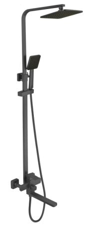 Душевая система Fmark FS8145-25H, черный, артикул FS8145-25H