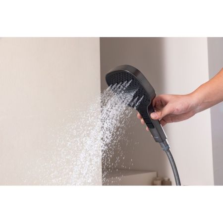 Смеситель на борт ванны Raglo R02.31.09, графит