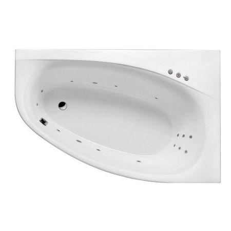 Ванна EXCELLENT Kameleon 170x110 (правая) "SMART" (хром), артикул WAEX.KMP17.SMART.CR