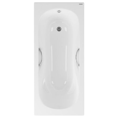 Бьёрн ванна чугунная 1700*750 б/п, с ручками, ножки в комплекте