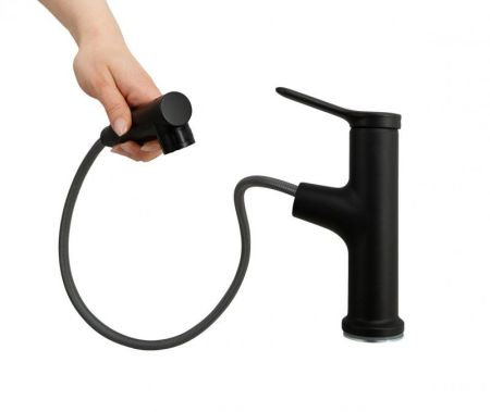 Смеситель с выдвижным изливом, хром BB-LVMD-CRM-W0, артикул BB-LVMD-CRM-W0