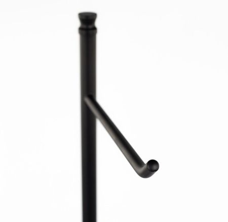 Stil Haus Hashi, стойка h63 см: бумагодержатель/ерш металлический, цвет чёрный матовый, артикул 969(23)