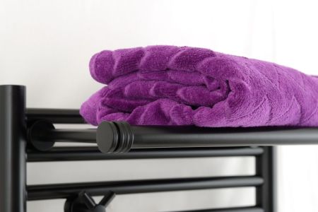 Полка, Сунержа, прямая 4П, ширина, мм-370, назначение-для водяных и электрических, материал-нержавеющая сталь, цвет-золото, артикул 03-2012-4370