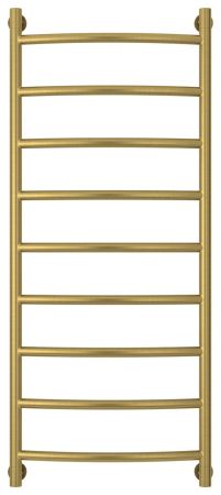 Полотенцесушитель водяной "ГАЛАНТ+" 1200х500 (Состаренная Латунь), артикул 051-0200-1250
