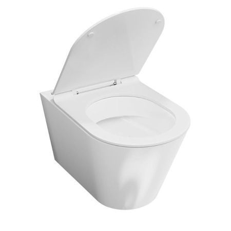 Унитаз PLAZA Modern подвесной безободковый, белый глянцевый, артикул PLMR.wc.02